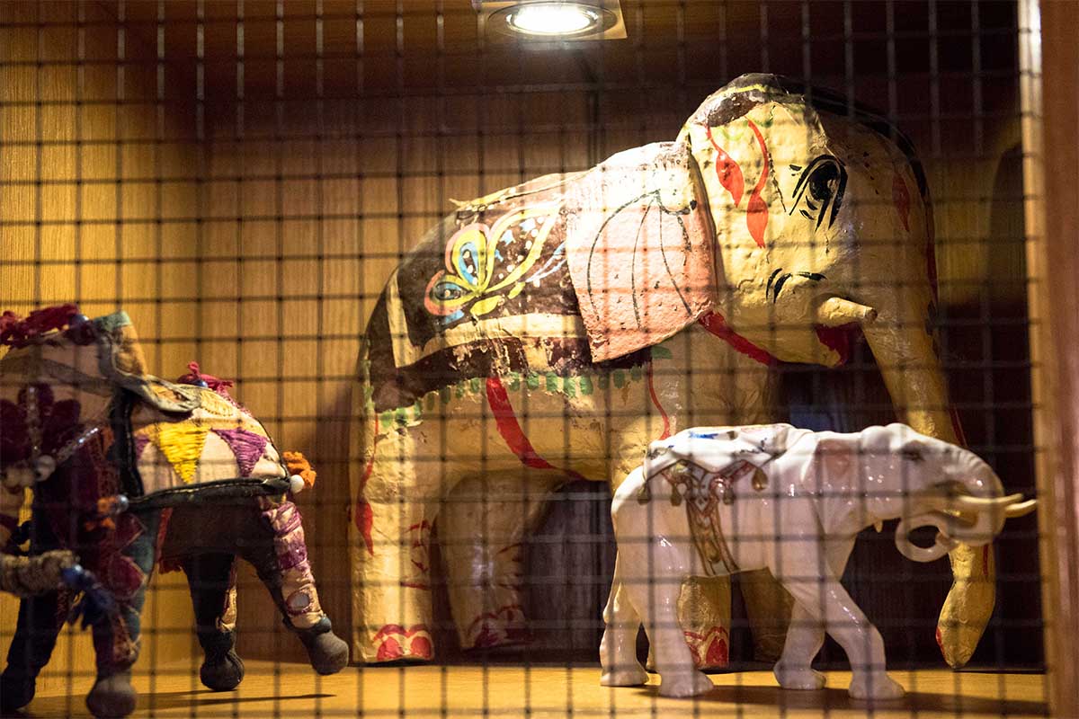 Elefantensammlung des Hotel Elephant