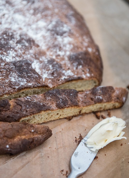 Selbstgemachtes Kartoffelbrot – so knusprig